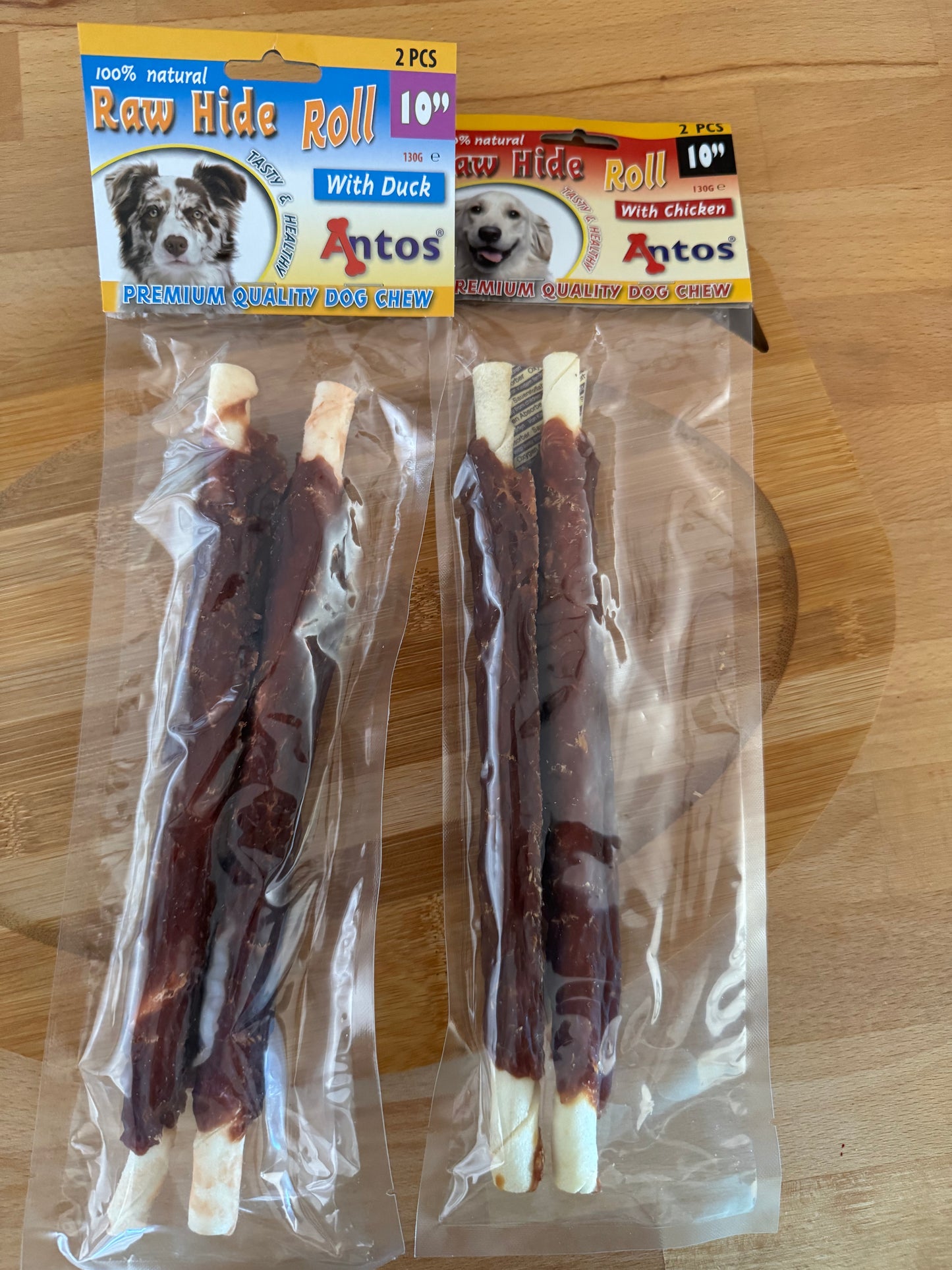 Schecker Kausnack - Kaustangen XL Hühner-/ Entenbrust