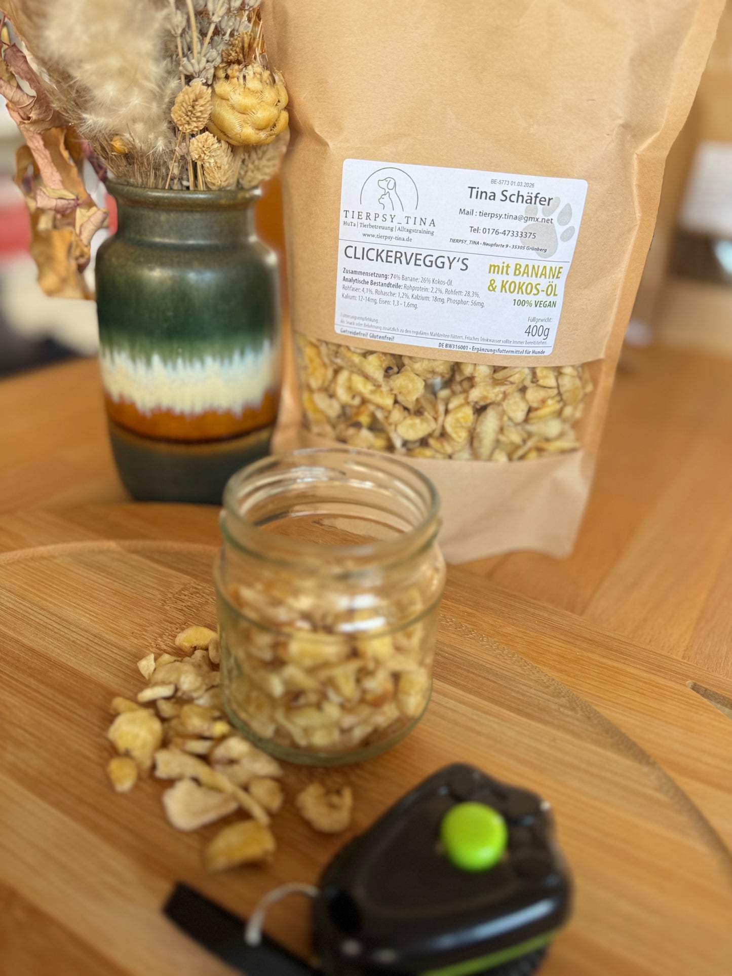 Clickerveggy´s 100% Natur 400g