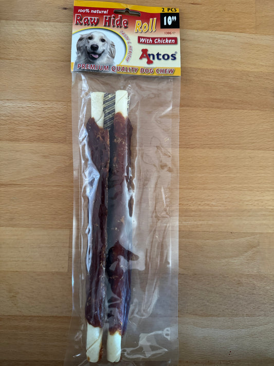 Schecker Kausnack - Kaustangen XL Hühner-/ Entenbrust