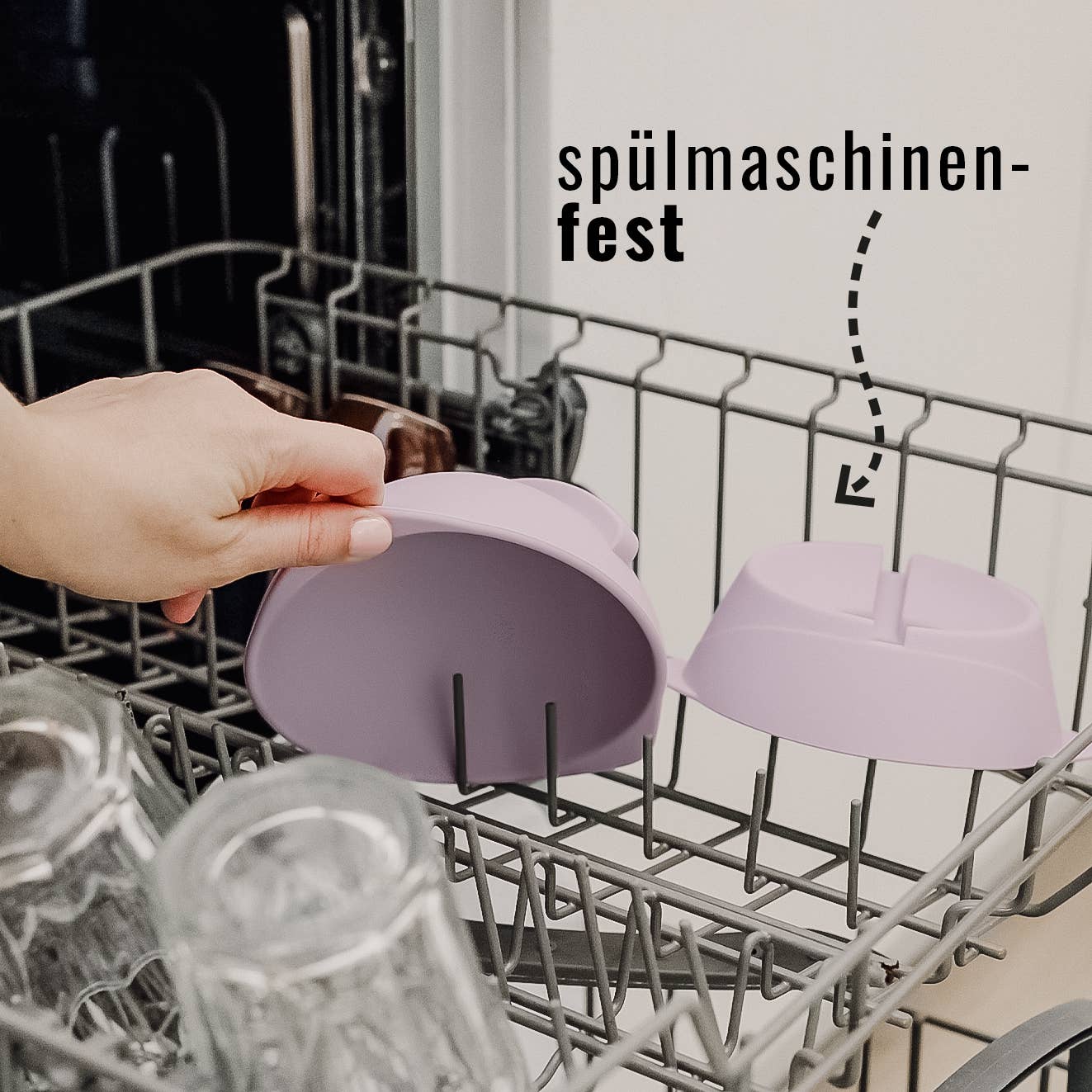 Ne&no® Erhöhter Silikon Futternapf + verstellbare Neigung